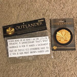 Outlander patch & magnets